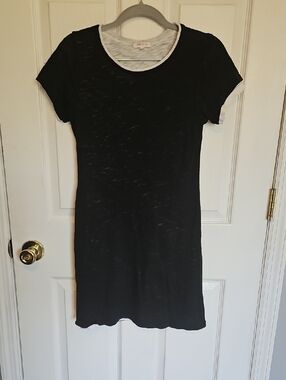 NWot  GOLDIE Reversible Black White  t-shirt dress Small